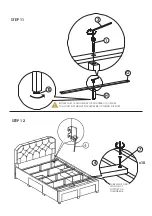 Предварительный просмотр 8 страницы dg casa 12350-K Assembly Instruction Manual