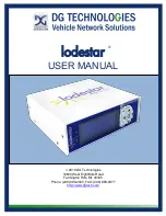 Предварительный просмотр 1 страницы DG Technologies lodestar User Manual