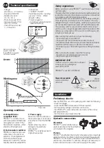 Предварительный просмотр 2 страницы DGFLOW PRESFLO V00101101 User Manual