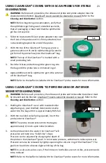 Предварительный просмотр 21 страницы DGH TECHNOLOGY SCANMATE FLEX Operator'S Manual