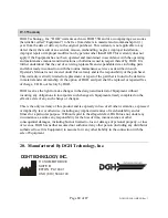 Preview for 80 page of DGH DGH 55B Operator'S Manual