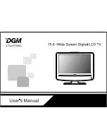 Preview for 1 page of DGM LTV-1570WC User Manual