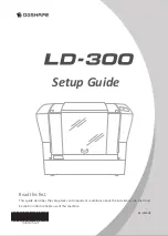 Preview for 1 page of DGSHAPE LD-300 Setup Manual