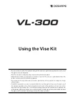 Предварительный просмотр 1 страницы DGSHAPE VL-300 User Manual