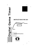 Предварительный просмотр 1 страницы DGT Projects dg2000 Instructions For Use Manual