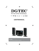 DGTEC DG-1008i User Manual предпросмотр