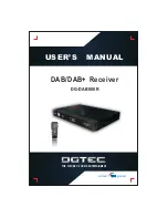 DGTEC DG-DAB888R User Manual preview