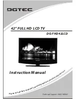 Preview for 1 page of DGTEC DG-FHD42LCD Instruction Manual