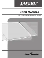 DGTEC DG-HD19LCDVD User Manual preview