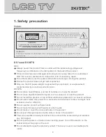 Preview for 4 page of DGTEC DG-HD19LCDVD User Manual