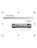 Preview for 1 page of DGTEC DG-SD3401 User Manual