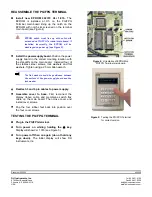 Preview for 2 page of DH Instruments EPROM KIT - INSTRUCTIONS FOR PG AND FPG TERMINALS Instruction Sheet