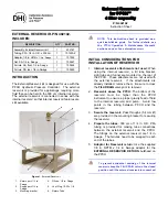 DH Instruments EXTERNAL RESERVOIR FOR PPCH Instruction Sheet предпросмотр