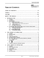 Preview for 3 page of DH Instruments FPG8601 Operation And Maintenance Manual