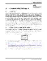 Preview for 133 page of DH Instruments FPG8601 Operation And Maintenance Manual