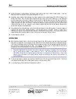 Preview for 2 page of DH Instruments HIGH PRESSURE OIL SUPPLY KIT Instruction Sheet