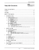 Preview for 3 page of DH Instruments MFC SWITCHBOX User Manual