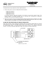 Предварительный просмотр 1 страницы DH Instruments MOLBOX OHMIC Instruction Sheet