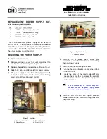 DH Instruments POWER SUPPLY KIT Installation Instructions preview