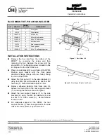 DH Instruments RPM4 401929 Installation Instructions preview