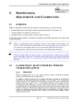 Preview for 125 page of DH Instruments RPM4 - VERSION 2004 Operation And Maintenance Manual