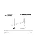 Preview for 1 page of DH Instruments RUBBER SHOE ACCESSORY - SCHEMA P-N 400202 Manual