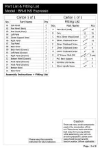 Preview for 3 page of DH Hudson BR-6 NS Espresso Manual To Assembly