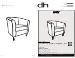 Preview for 1 page of DH RILEY Tub Chair Manual