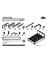 Preview for 1 page of DH STRATUS BED Assembly Instructions