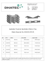 Dhatec V-Sup Application Procedure Specification предпросмотр