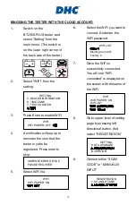 Preview for 13 page of DHC BT2300-PLUS Owner'S Manual