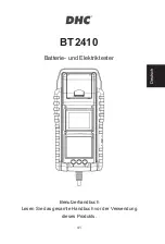 Предварительный просмотр 41 страницы DHC BT2400 Owner'S Manual