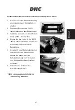 Предварительный просмотр 47 страницы DHC BT2400 Owner'S Manual