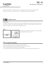 Предварительный просмотр 15 страницы DHG EasySlide SystemRoMedic 1020 Instructions For Use Manual