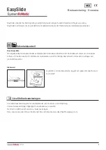 Preview for 5 page of DHG EasySlide SystemRoMedic 1220 Instructions For Use Manual