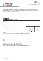 Preview for 7 page of DHG MoveMaster SystemRoMedic 2090 Instructions For Use Manual