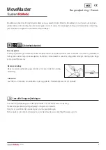 Preview for 9 page of DHG MoveMaster SystemRoMedic 2090 Instructions For Use Manual