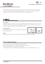 Preview for 15 page of DHG MoveMaster SystemRoMedic 2090 Instructions For Use Manual