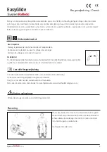 Preview for 9 page of DHG RoMedic EasyGlide Instructions For Use Manual