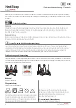 Предварительный просмотр 8 страницы DHG RoMedic HeelStrap Instructions For Use Manual