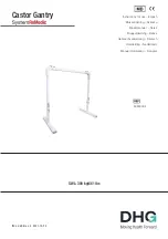 DHG SystemRoMedic Castor Gantry Instructions For Use Manual preview