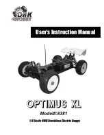 DHK Optimus XL User Instruction Manual предпросмотр