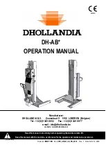 Preview for 1 page of Dhollandia DH-AB Series Operation Manual