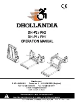 Dhollandia DH-P1 Operation Manual preview