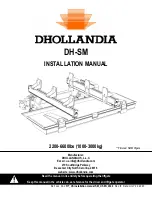 Dhollandia DH-SM Installation Manual preview