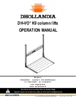 Предварительный просмотр 1 страницы Dhollandia DH-VO.07.K9 Operation Manual