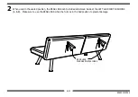 Предварительный просмотр 6 страницы DHP Contempo Futon Assembly Instructions Manual