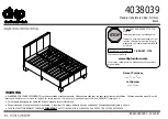 DHP Maddie 4038039 Assembly Instructions Manual preview