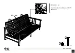 Предварительный просмотр 13 страницы DHP Metal Arm Futon Manual