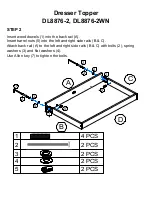 Предварительный просмотр 6 страницы DHP NOVOGRATZ DL8876-2 Instruction Booklet